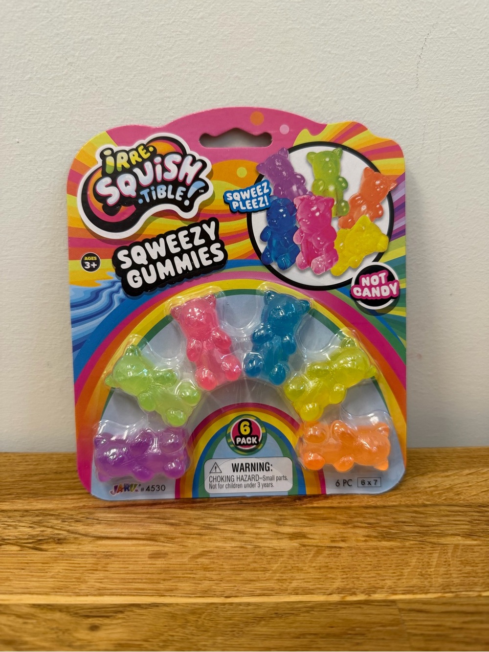 Irre-Squish-Tible Squeezy Gummies Squishy Toy Pack - Sqweezy Gummies